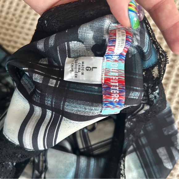 Urban Outfitters Sweet Melody Lace Trim Midi Dress - Picture 8 of 8